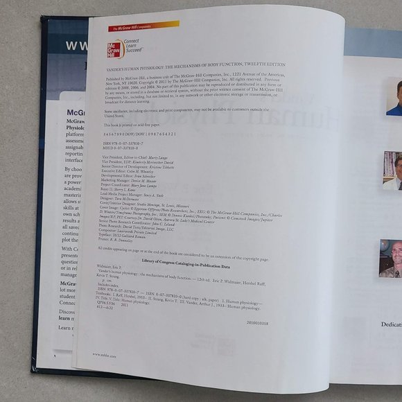Vander's Human Physiology Textbook - Picture 4 of 4